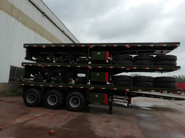 Flat Semi Trailer