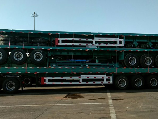 Flat Semi Trailer